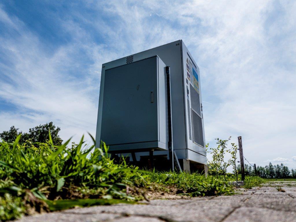 Huawei Luna zakelijke accu bij ondernemer agrarier Gerritsen Vaassen